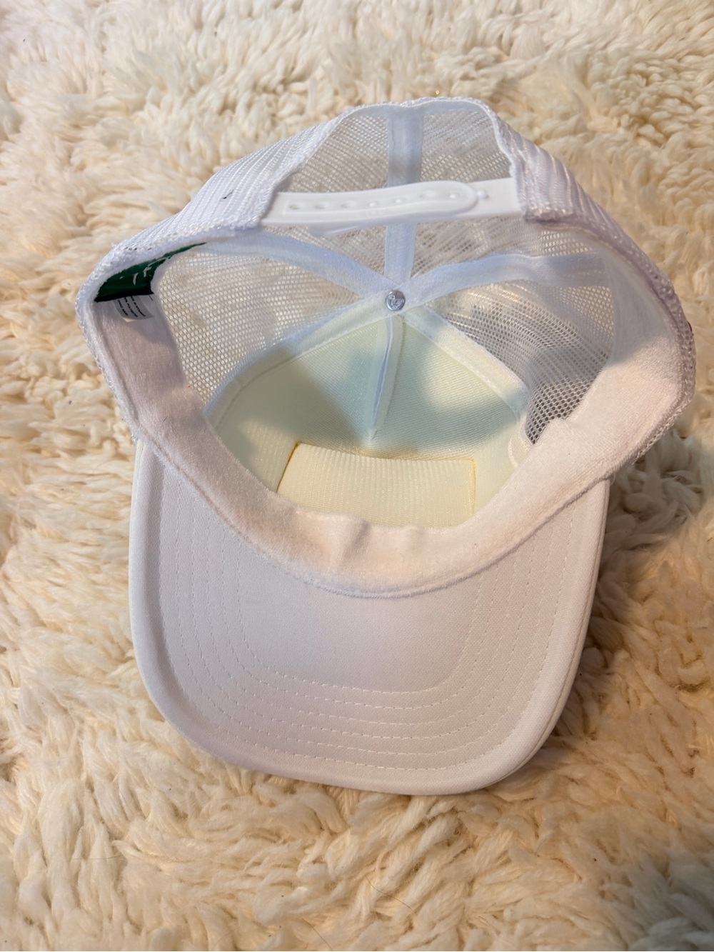 White 'Keep It Salty' Embroidered Trucker Hat - Picture 4 of 6